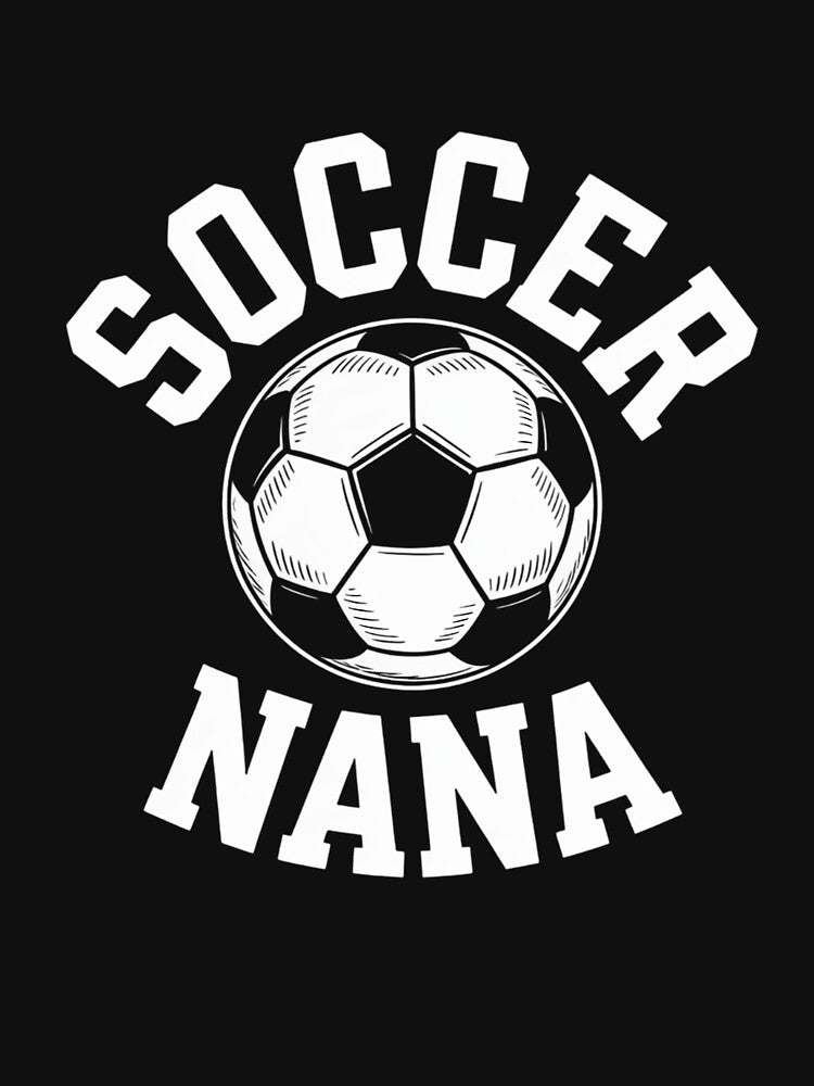 Soccer Nana Family Matching Team Player by RayhendersonArt