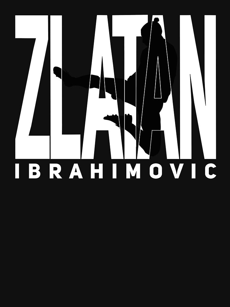 Zlatan Ibrahimović Silhouette by ADES-VECTOR