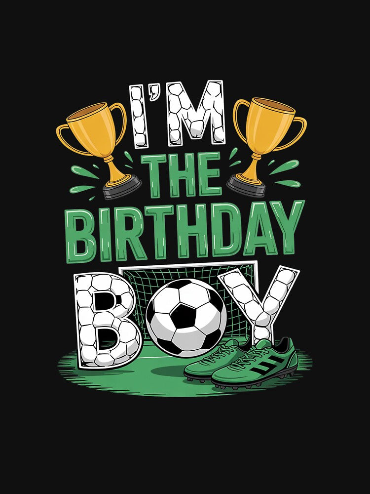 Im The Birthday Boy Soccer Group Family Matching Party by DigitaldeligArt