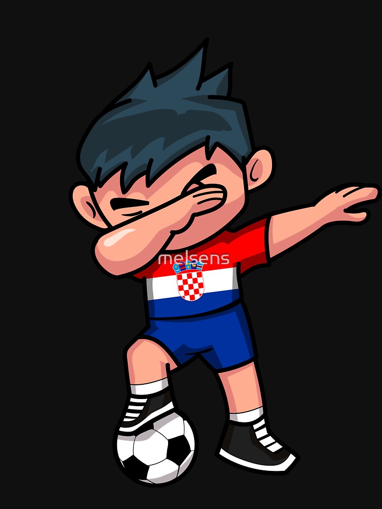 Soccer Boy Dabbing Croatia by melsens