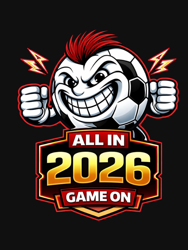 All in 2026 soccer fan design by Prime legend