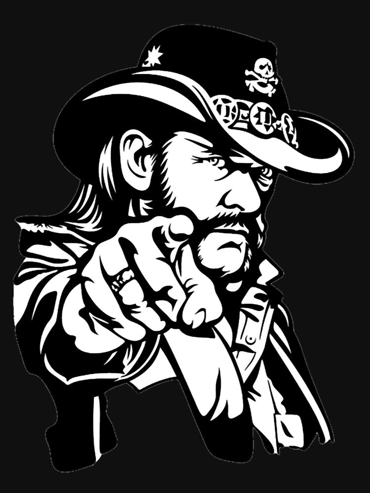 blackwhitereddesign rock band vocals bass lemmy by KylaVater