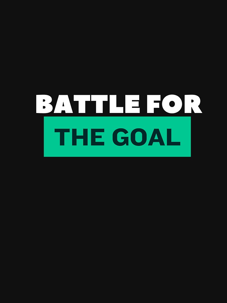Battle for the Goal T-Shirt | Game Day Ready by MGR LABEL