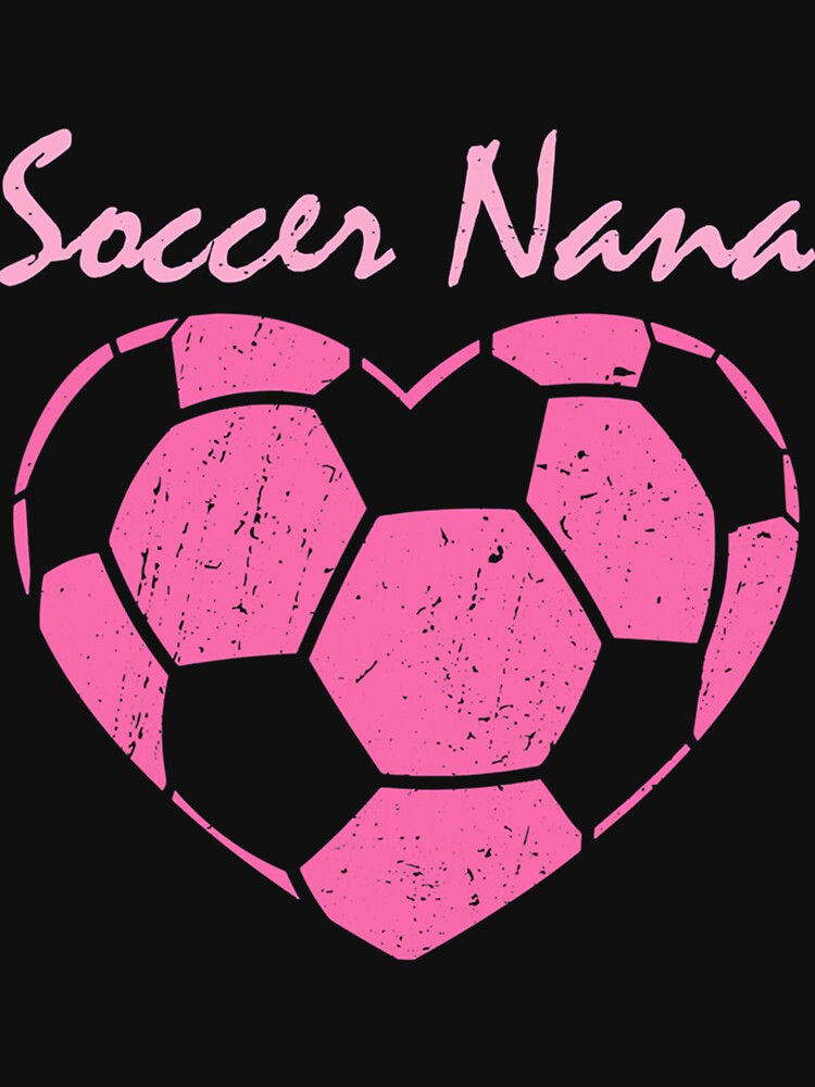 Soccer Nana Adorable Soccer Grandma Women Shirt Essential T-Shirt by WingedLizardJo