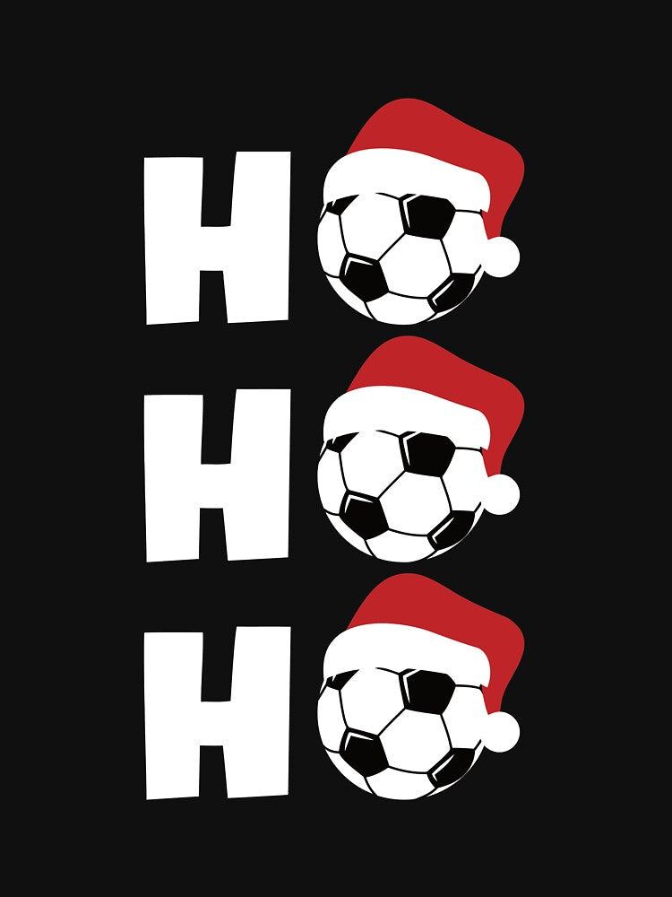 Christmas Gift For Soccer Player Coach 'Ho Ho Ho' Soccer by ryannokune