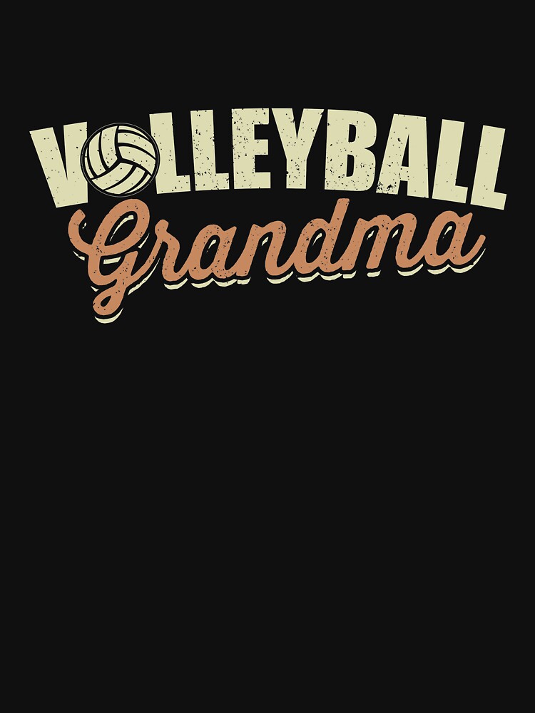 Volleyball Grandma Grandmother by BUBLTEES