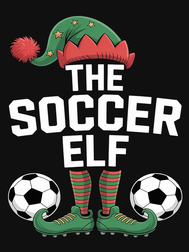 Soccer Elf Family Matching Christmas Party by lavethediso