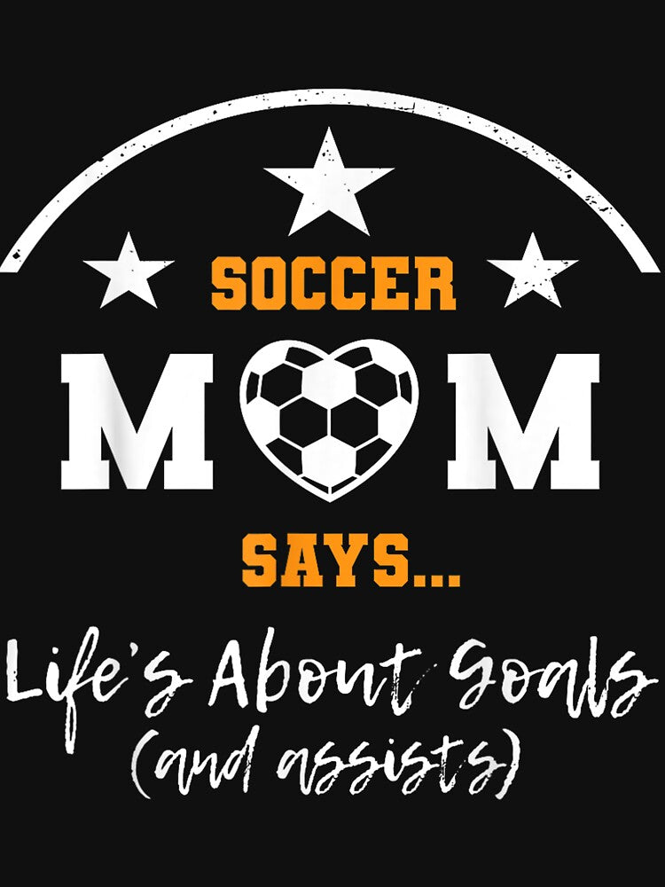 Soccer Mom Womens Lifes About Goals Soccer Mom by ZacharyCBritton