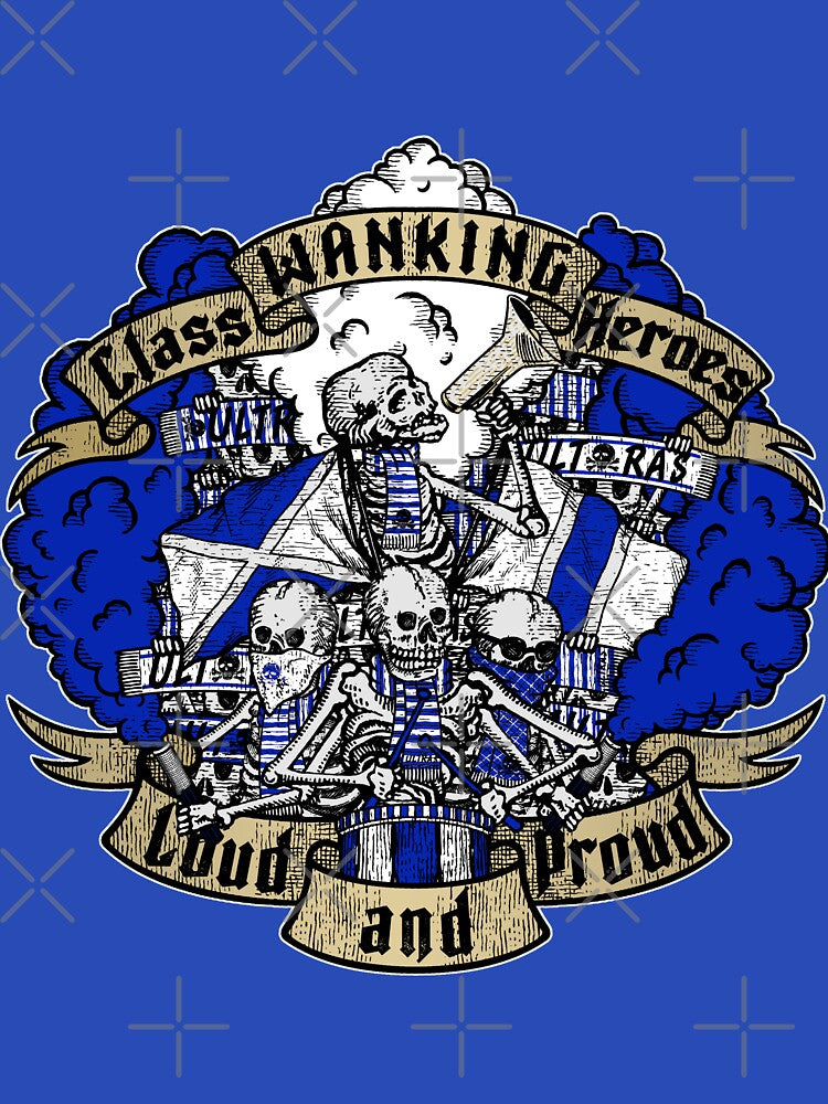 LOUD AND PROUD! (white and blue edition) ULTRAS by boozecruisecrew