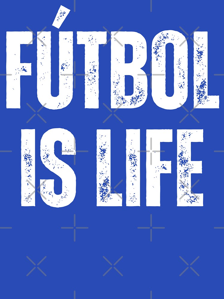 Futbol is Life Blue White Window Decal Car by mariejosee22
