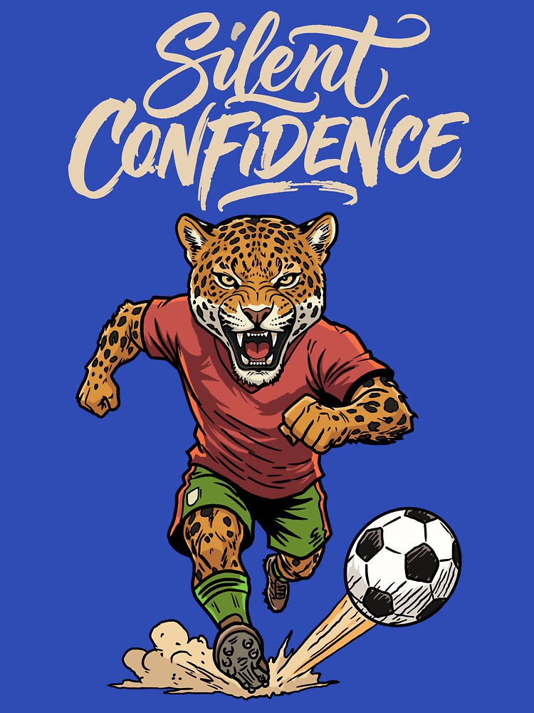 Silent Confidence Soccer Jaguar by CARPIO Creations
