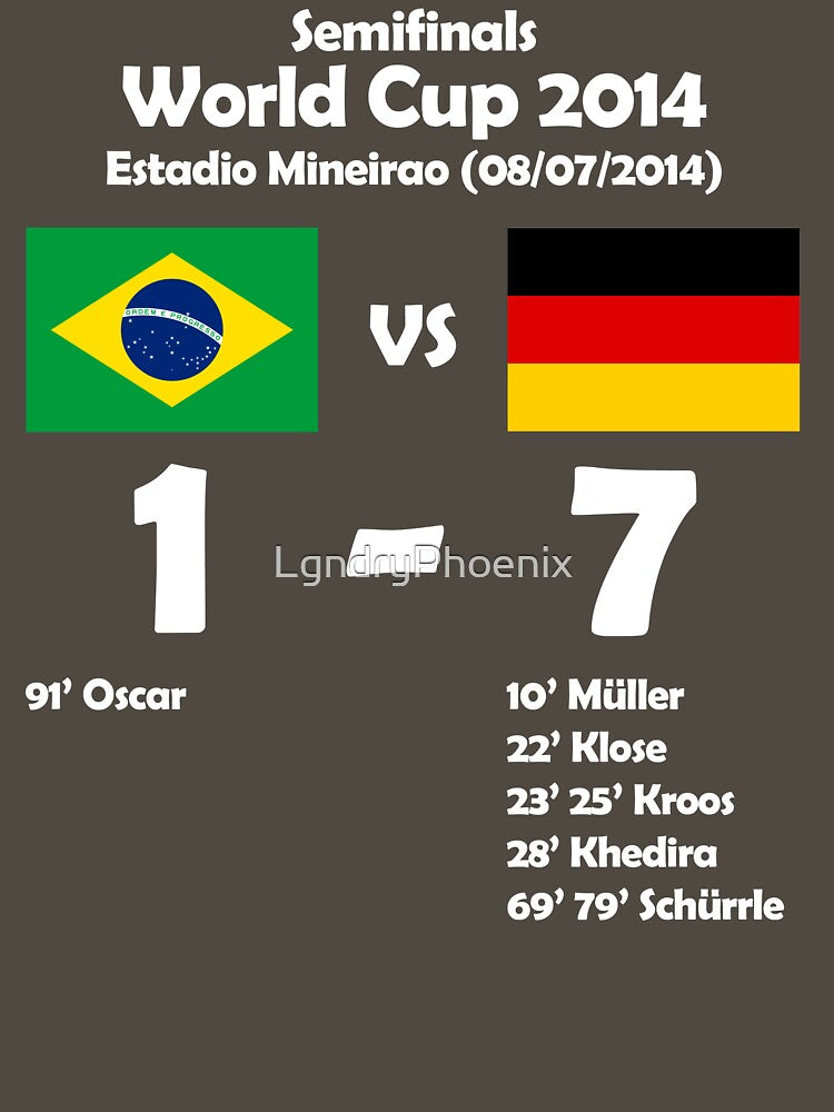 Brazil 1 - Germany 7 2014 by LgndryPhoenix