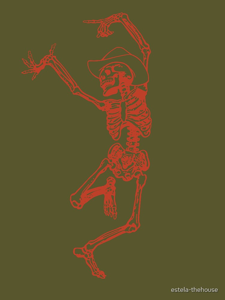 Cowboy skeleton by estela-thehouse