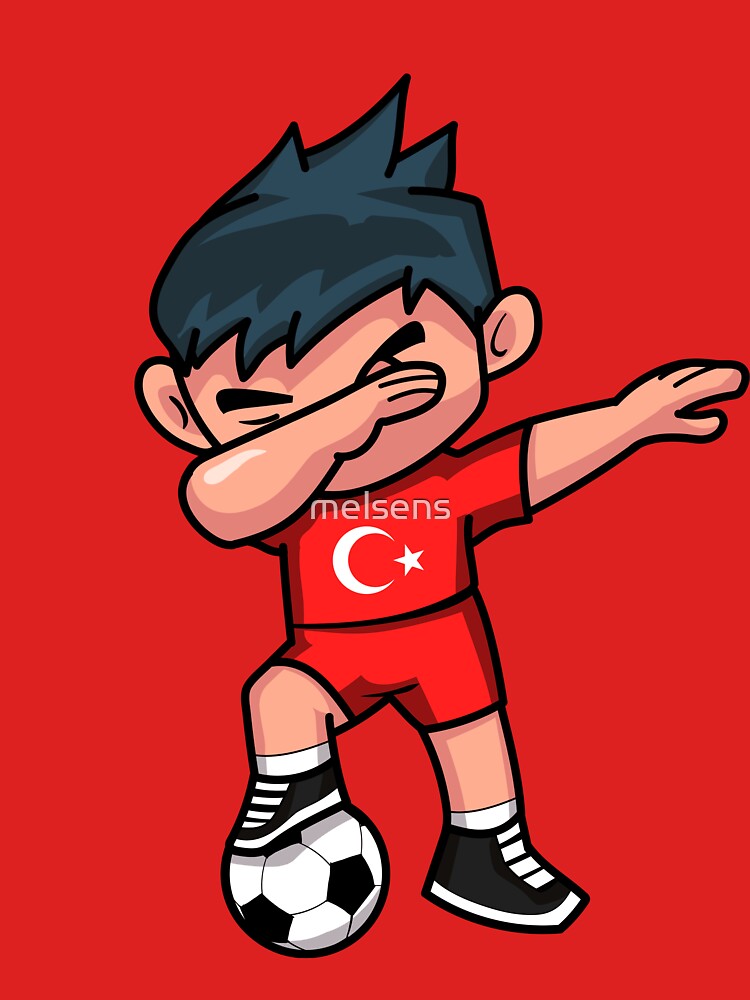 Soccer Boy Dabbing Turkey by melsens