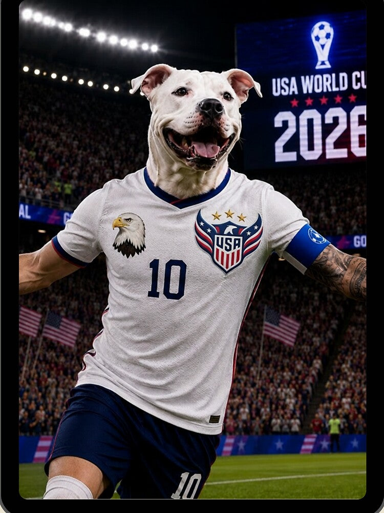 USA Pitbull Soccer Champions World Cup 2026 Goal Celebration by WhatASunShine