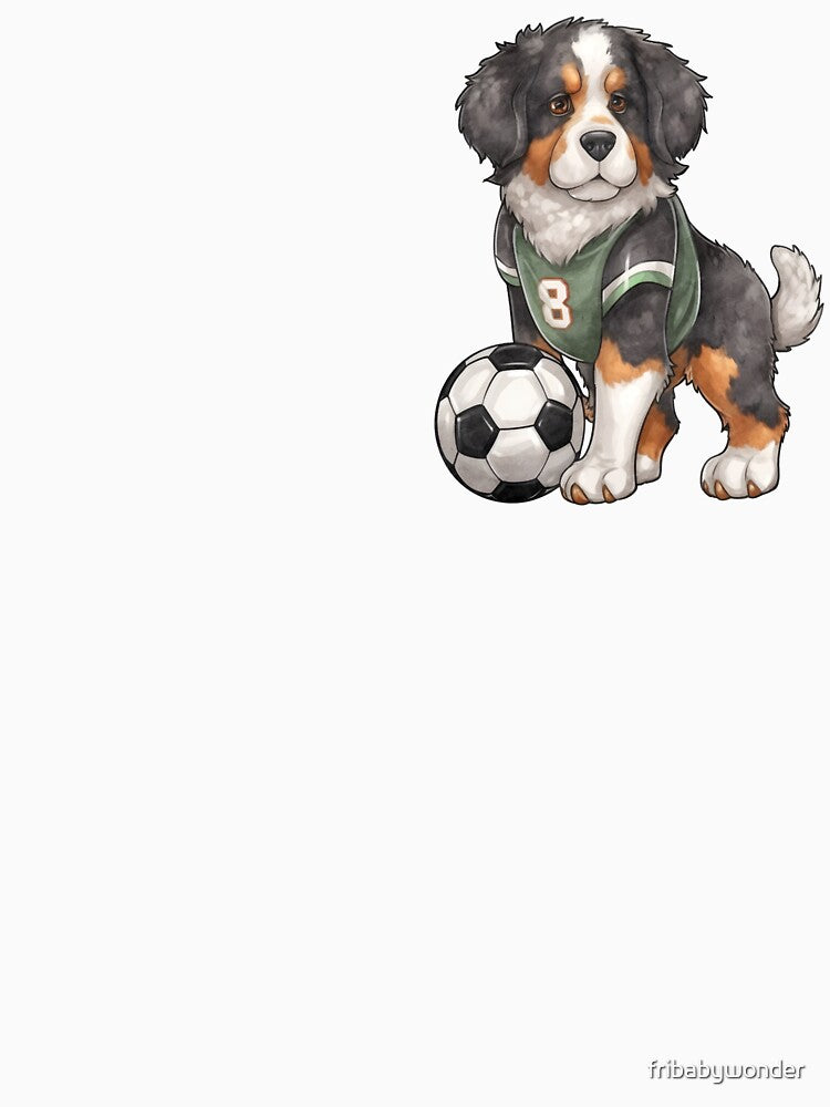 Cute  Dog playing soccer! by fribabywonder