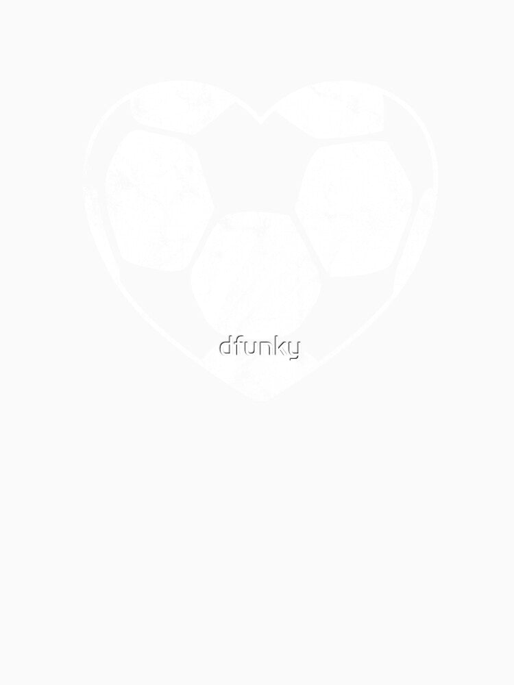 Cute Soccer Ball Heart for Mom by dfunky