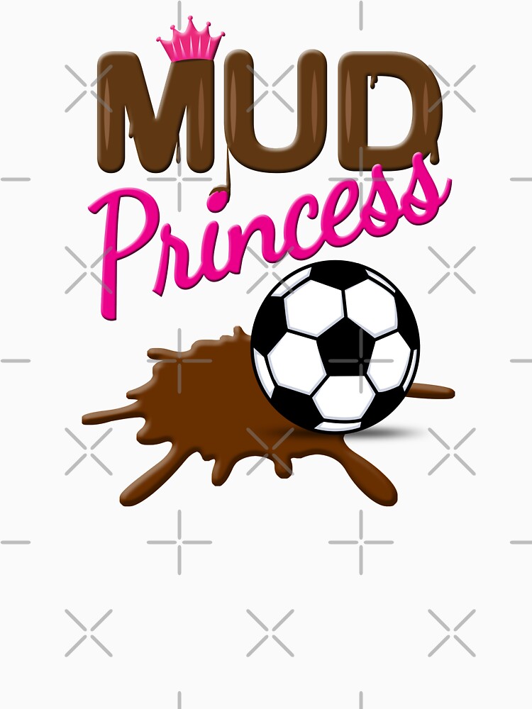 'Mud Princess' (White) by The Button Gal