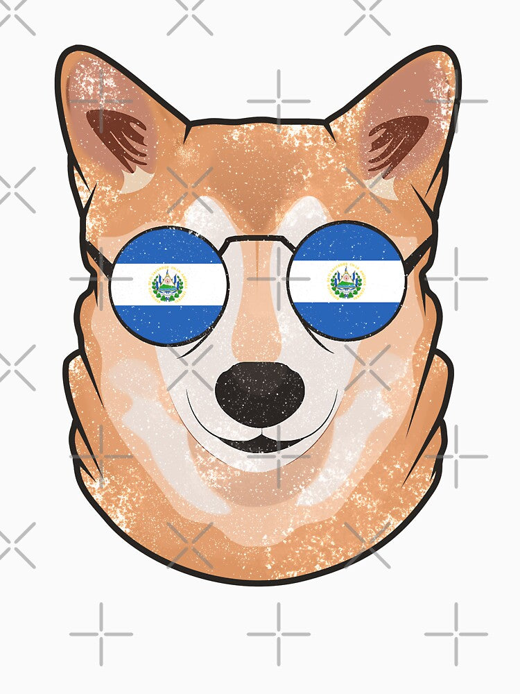 Vintage Patriotic Shiba Inu Guanaco Flag by feether-store