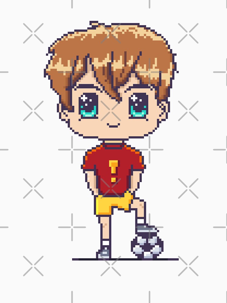 Anime Soccer boy by Retroperks