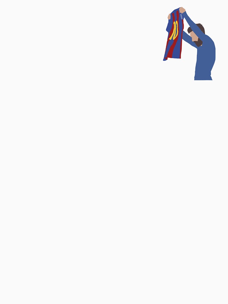 Messi Showing Jersey Art by EstudioGambeta
