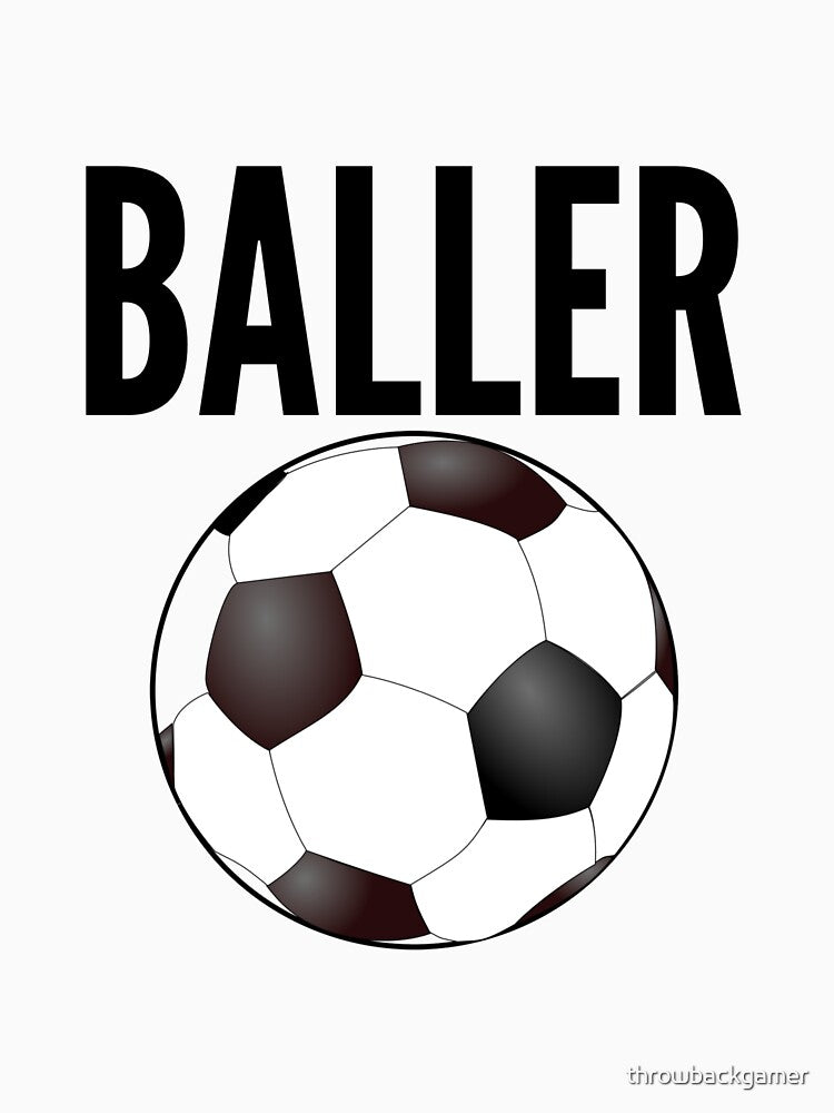 Football Soccer Baller Gift Idea by throwbackgamer
