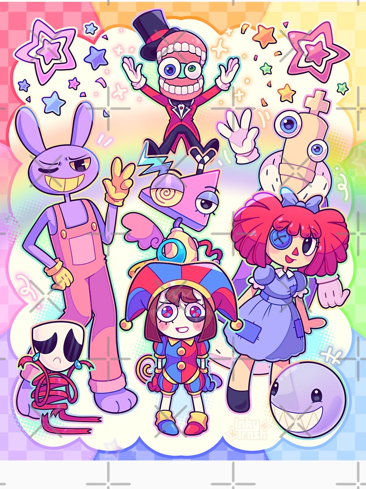 The Amazing digital circus by Inky_Trash