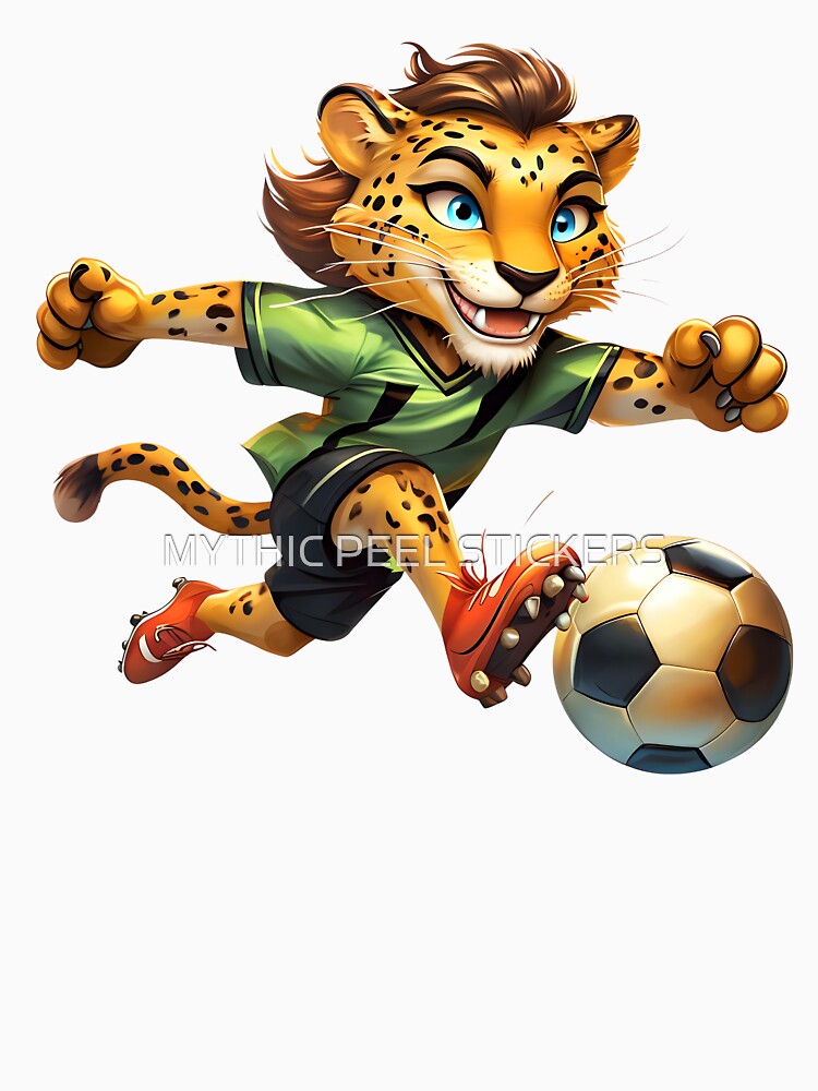 Wild about Soccer by MYTHIC PEEL STICKERS