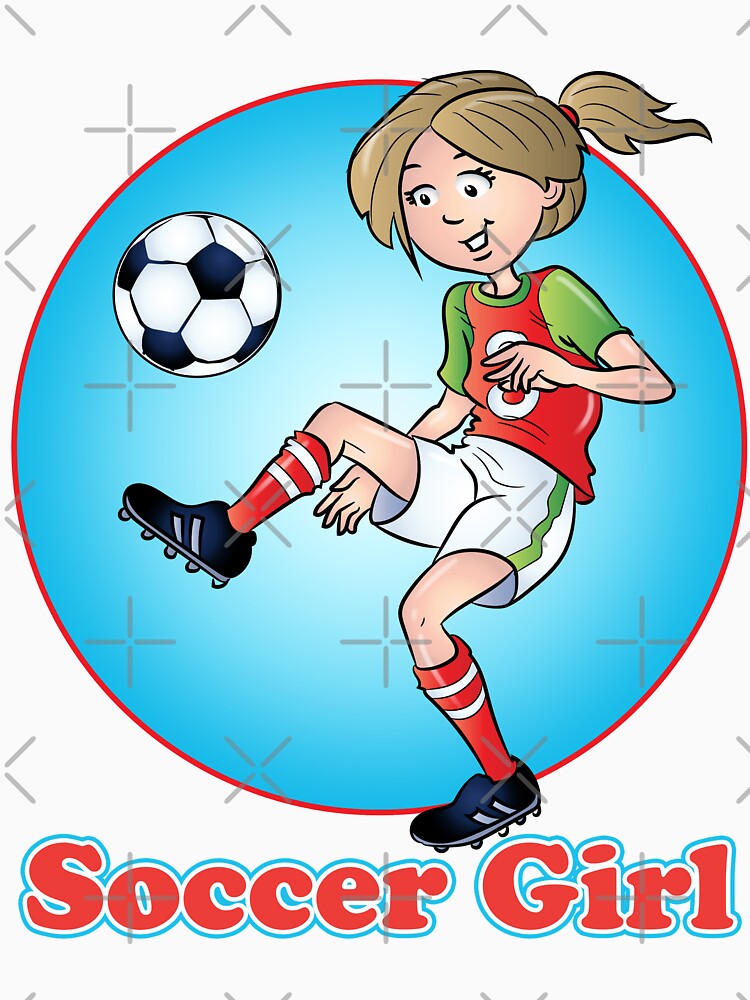 Soccer Girl by RobinArtStudio