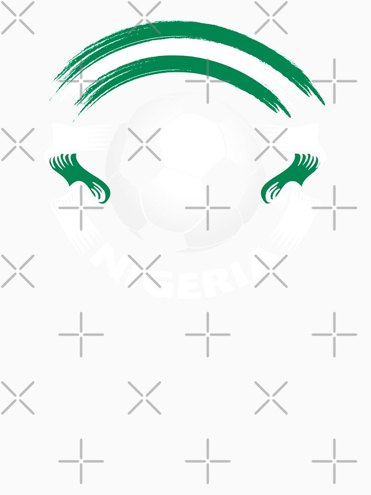 Nigeria Football  Soccer Fan Flag by ockshirts
