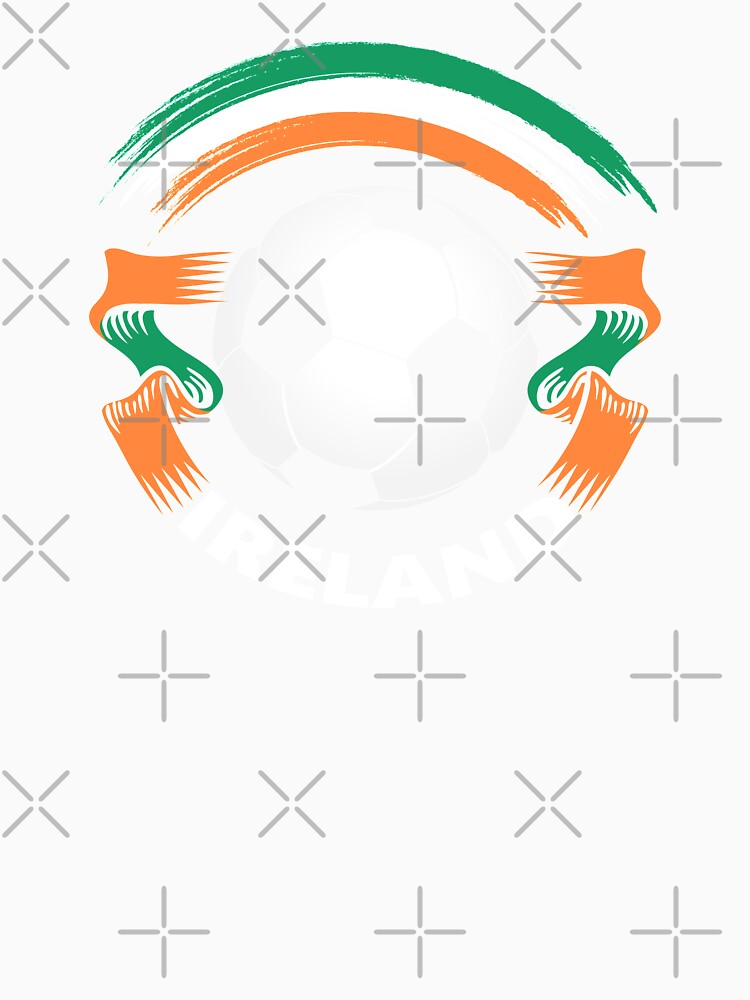 Ireland Football  Soccer Fan Flag by ockshirts