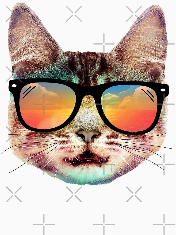 House cat summer by clingcling