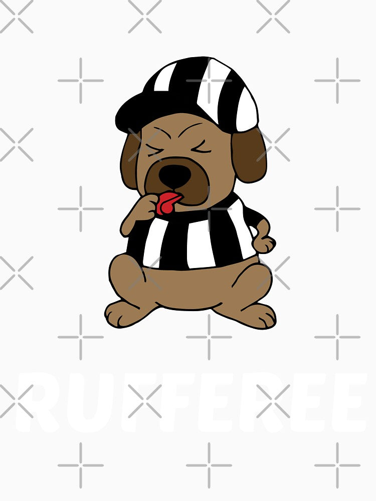 Rufferee Puppy Dog Referee Pun by fatamyfan1