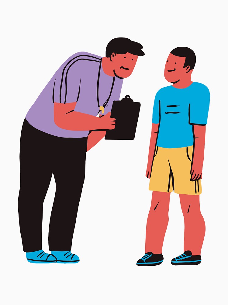 Coach Teaching Kid| Game Plan Genius by Football Stickers World