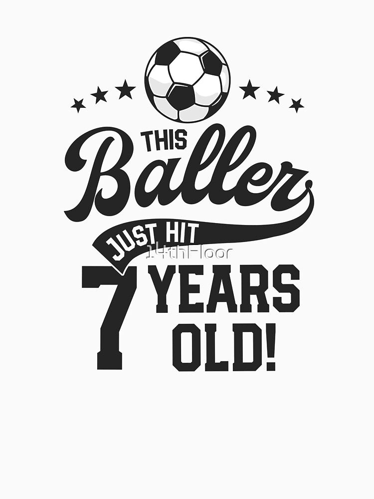 7 Years Old Soccer Themed Birthday Party 7th Bday Futbol by 14thFloor