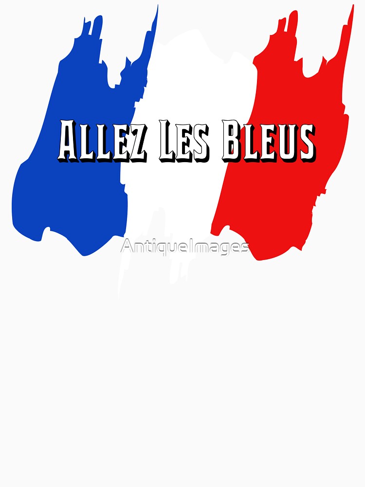 Team France Allez Les Bleus by AntiqueImages