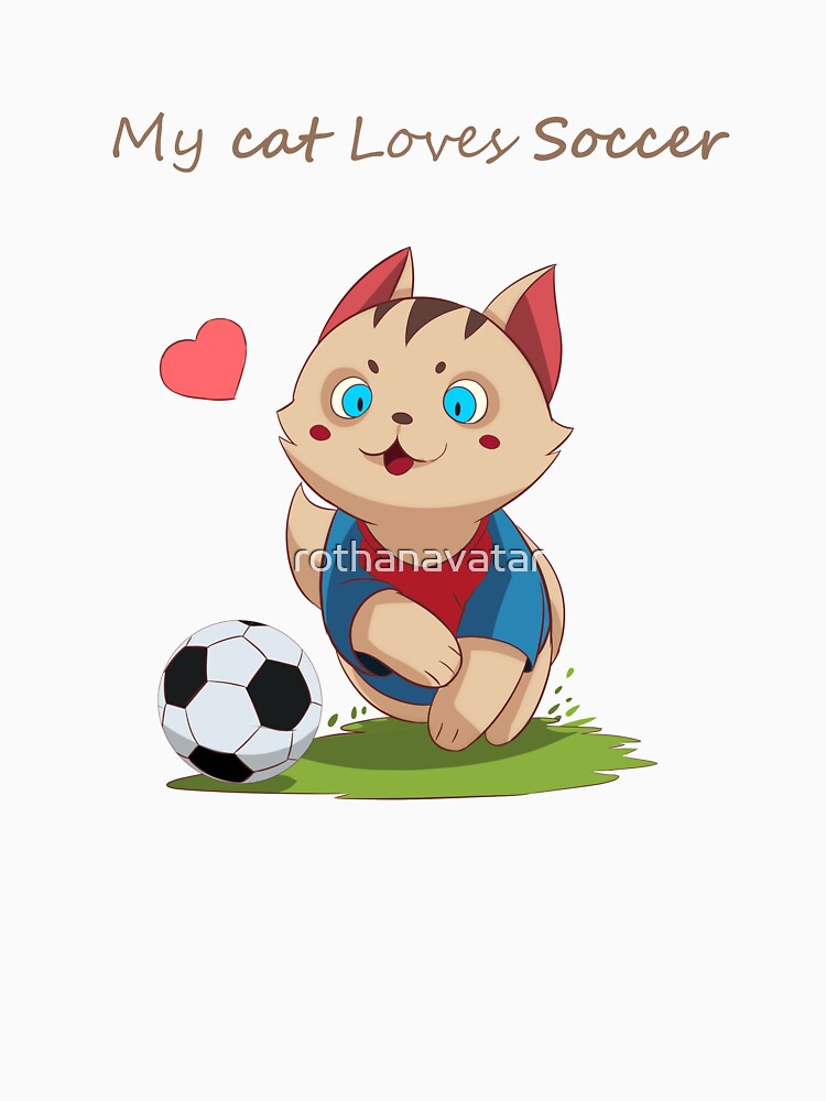 My Cat Loves Soccer. by rothanavatar
