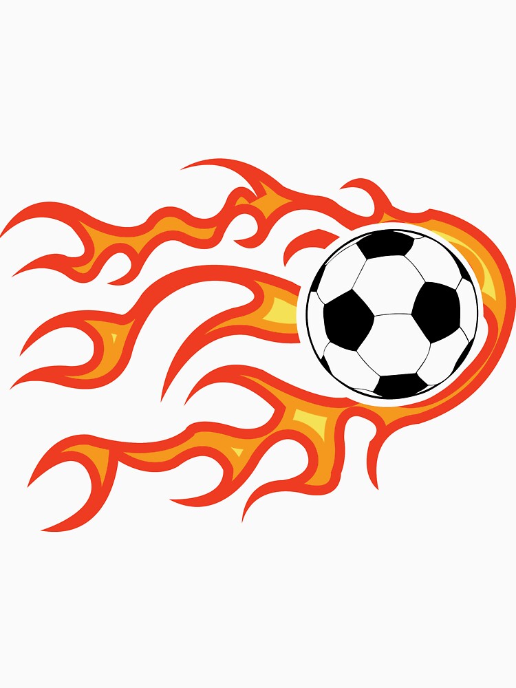 Soccer ball on fire by PepaAnaRB