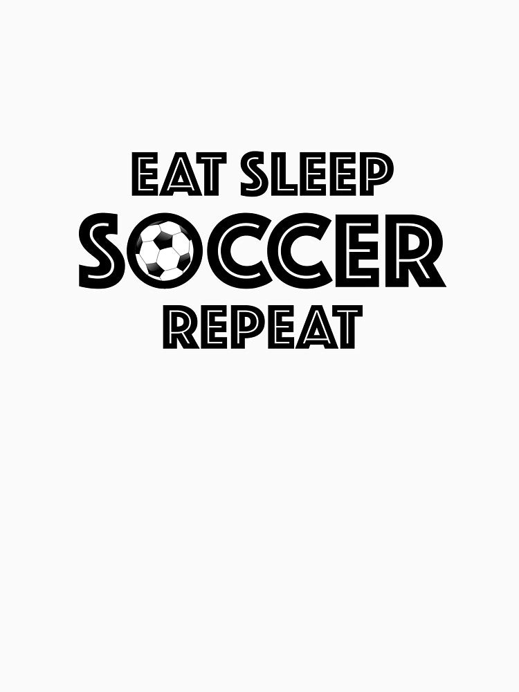 Food Sleep Football Repeat by revoda