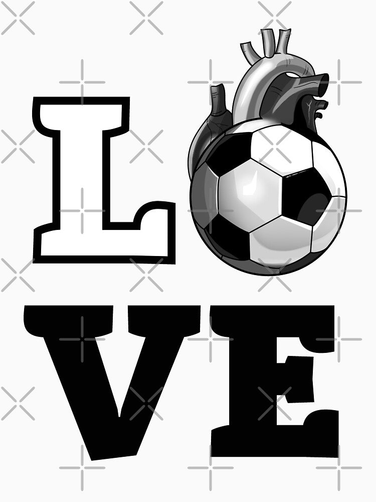 Love soccer by Marti t-shirts