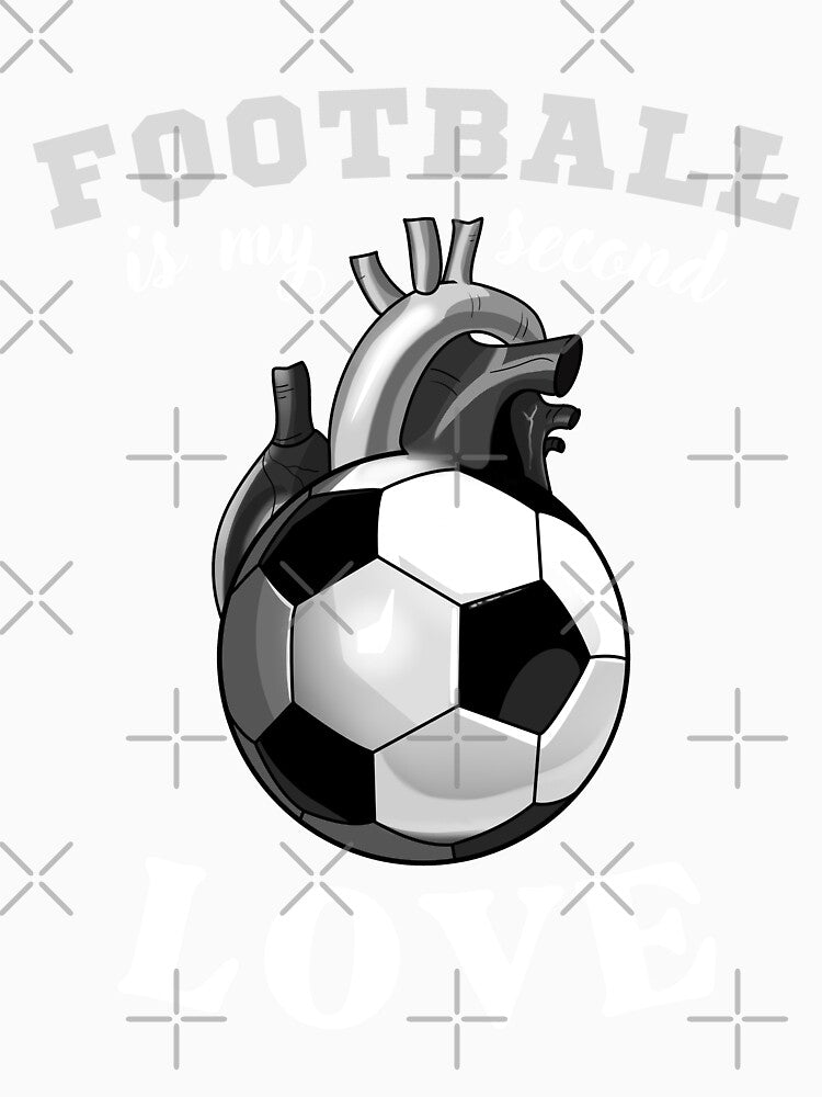 Football is my second love by Marti t-shirts