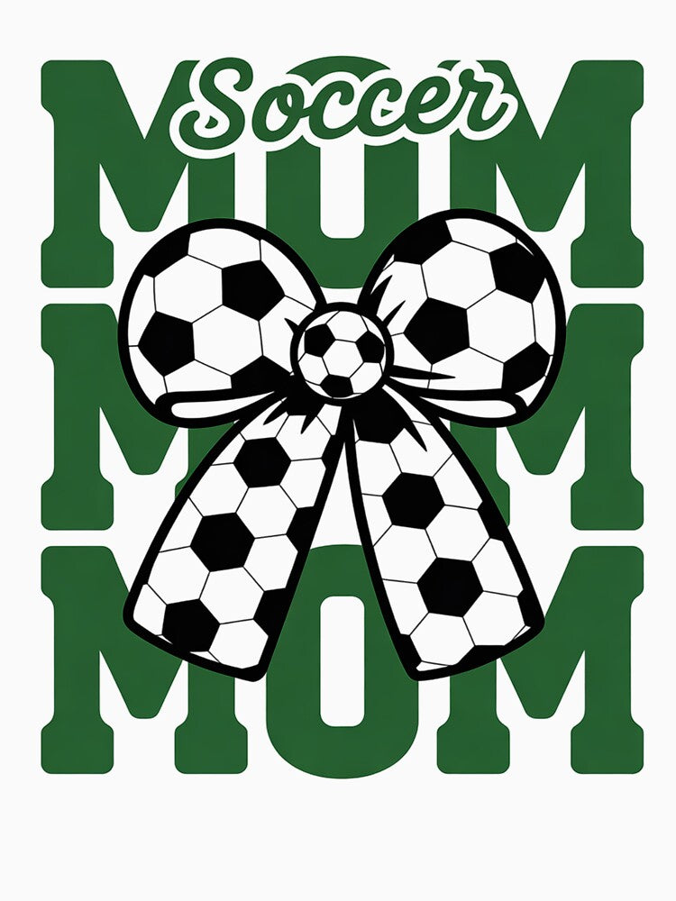 Youth Soccer Mom Coquette Bow Cute Sister Toddler Teen Girl by THagBlue