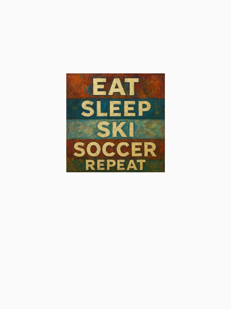 Eat sleep ski soccer repeat by zoemr11