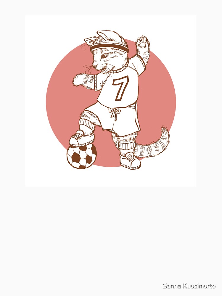 Football kitty by Sanna Kuusimurto