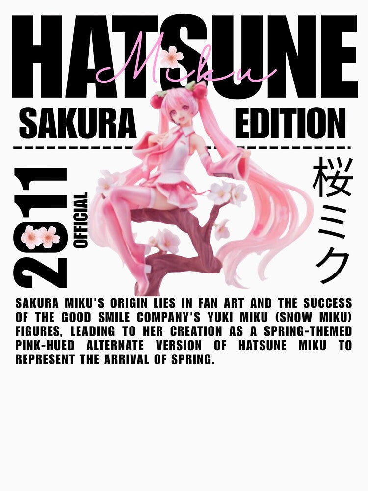 Hatsune Miku Sakura Edition Print by InkyBunny_