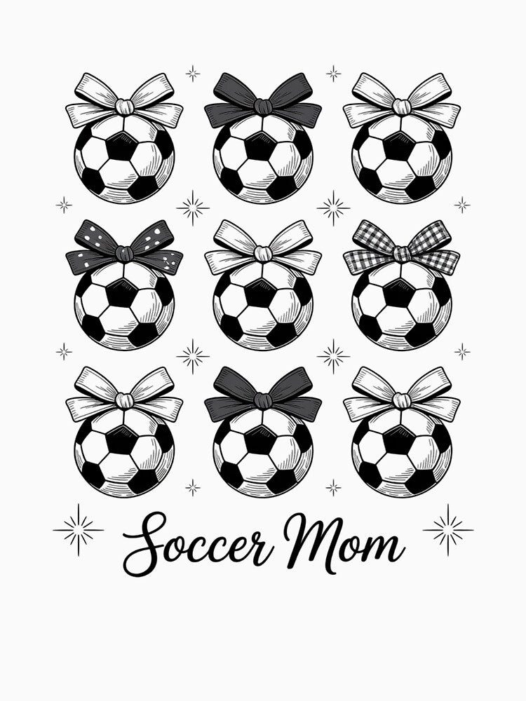 Soccer Mom Coquette Bow Soccer Mom by Belkisallen