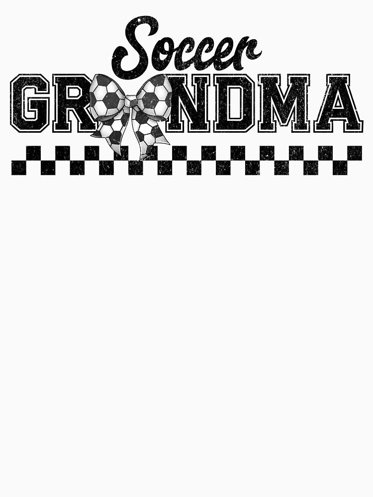 Soccer Grandma Cute Grandmother Gift by NoonMoonApparel