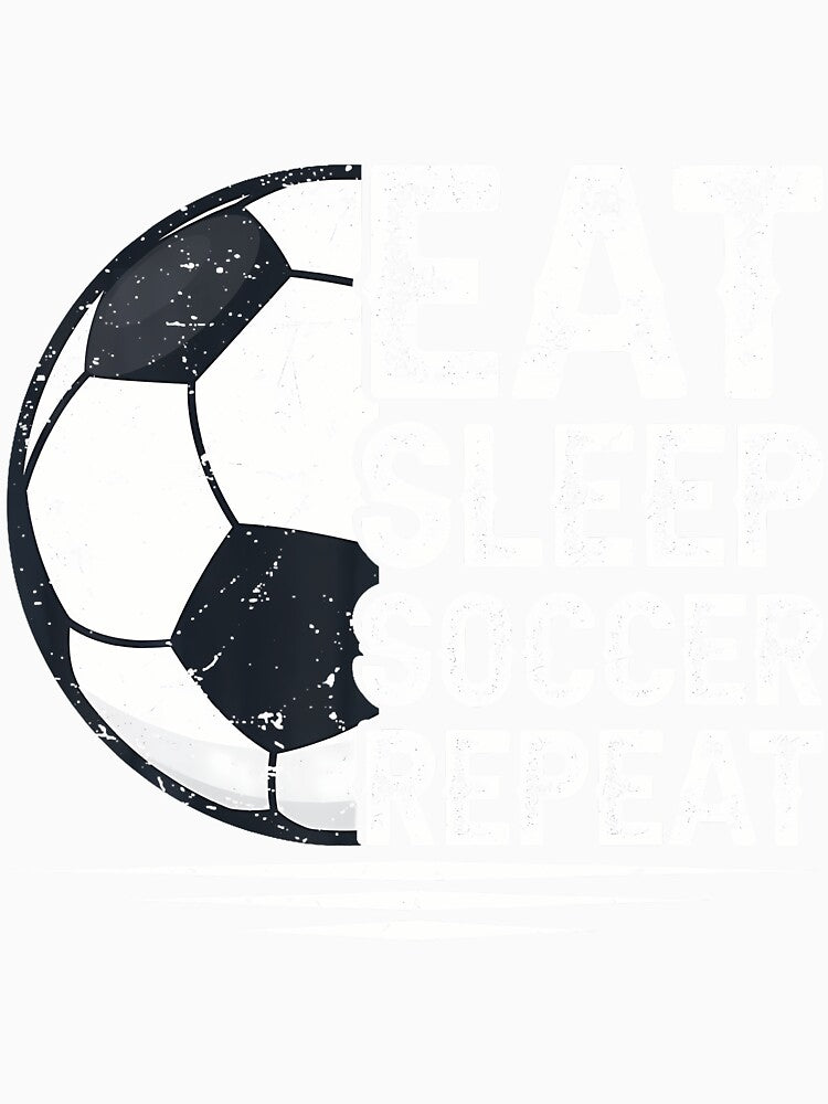Eat Sleep Soccer Repeat Soccer Player Soccer by endabettyau