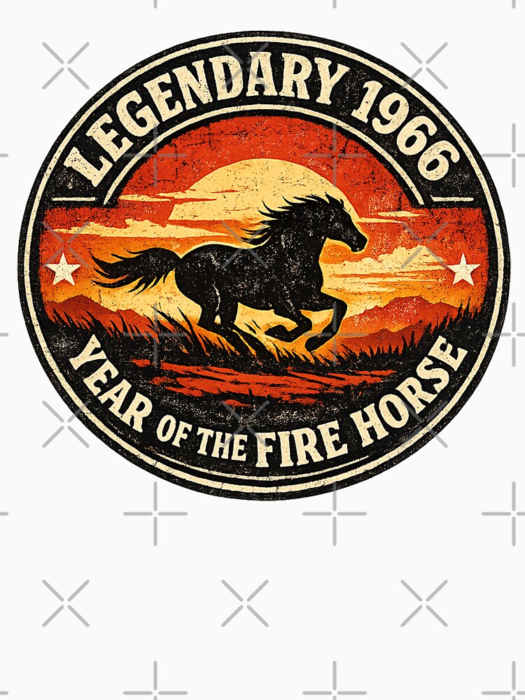 Legendary 1966 Fire Horse Vintage Badge by avinigav