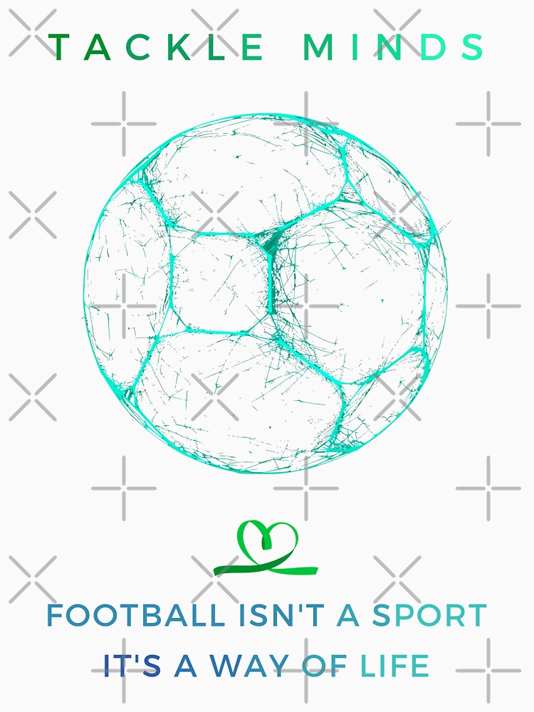 soccer and sport for Mental Wellness and mental health support by snarkoriginals